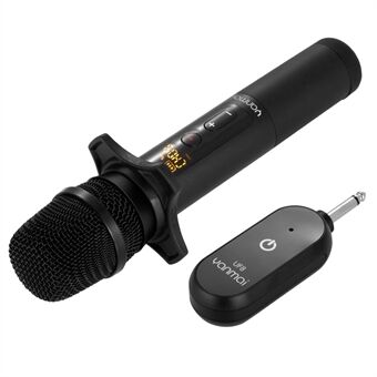 YANMAI UF8 UHF Auto trådløs dynamisk mikrofon med mottaker for forsterker/mikser/høyttaler