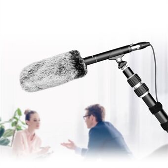 YELANGU MIC07 Professional Interview Microphone Long Distance Cardioid Pickup 3.5mm Plug for SLR Camera Record