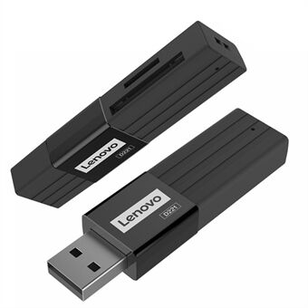 LENOVO D221 bærbar USB2.0 2-i-1 480 Mbps TF minnekortleser