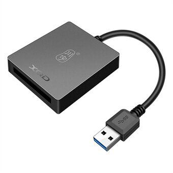 KAWAU C501A USB A XQD-kortleser 300Mb/s høyhastighetsoverføring for Mac OS Windows Linux Android