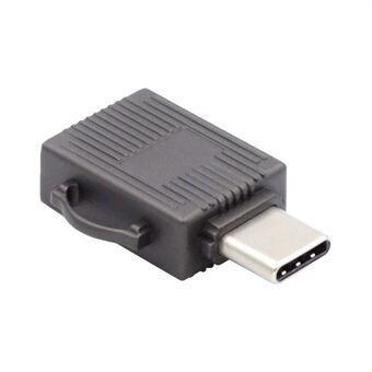 UC-137 USB3.0 Type-C Plug TF Minnekortleser Høyhastighets telefonbord Bærbar dataoverføringsadapter