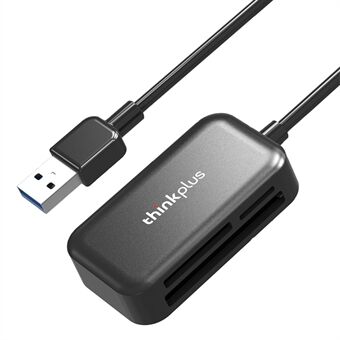 LENOVO Thinkplus USB3.0 3-i-1 multifunksjonskortleser 5 Gbps overføring CF / TF / SD-kortleser