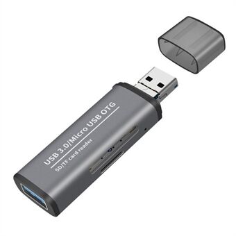 ADS-102 USB 3.0-kortleser-utvidelseskort Micro USB til SD OTG-adapter for iOS Android-datamaskin