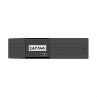 LENOVO D231 USB 3.0-kortleser for SD + TF Dual Slot Flash -minnekortadapter Høyhastighetsoverføringshub
