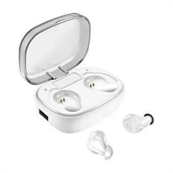 X10- Plus TWS Bluetooth 5.0 Headset Digital Display Trådløse Bluetooth-ørepropper med ladeveske