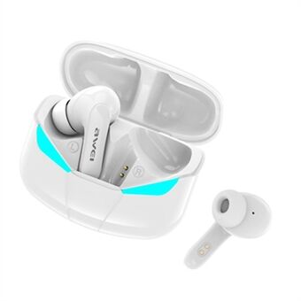AWEI T35 HiFi TWS Bluetooth ENC-øretelefon Trådløs Sport Game Music Touch Vanntett AAC Stereo Headset med Mic