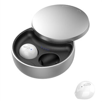 X21S TWS Spillehodetelefoner med lav ventetid Bluetooth 5.0 Mini-hodesett Skjulte, trådløse sportshodetelefoner IP4 Vanntette usynlige ørepropper med mikrofon