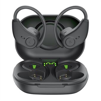 BLUEDIO S6 TWS Sports ørepropper True Wireless Stereo Headphones Bluetooth Headset med batteriskjerm