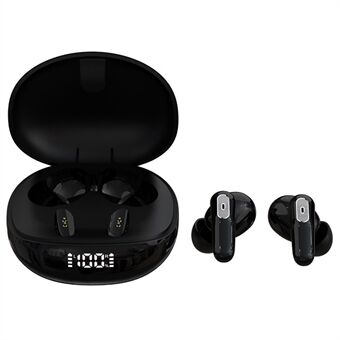 JS81 trådløse øretelefoner Bluetooth 5.1 TWS Digital Display In-ear Touch Music Gaming Headset