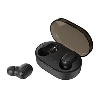 A6R TWS Mini trådløst Bluetooth-hodesett Low Delay In-ear-øretelefoner Sportshodetelefoner med ladeveske