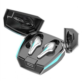 K12 Earphone TWS Wireless Bluetooth Headset Noise Reduction Low-Latency Gaming Headphone with Charging Case