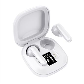 YJ-20 trådløst hodesett In-Ear Bluetooth-ørepropper IPX7 vanntette sportshodetelefoner med LED digital skjerm / berøringskontrollfunksjon