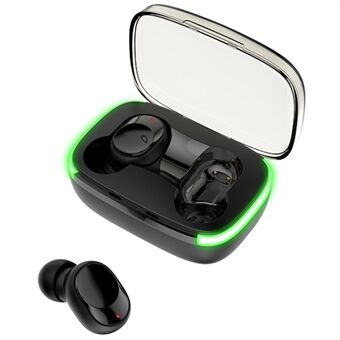 Y60 Bluetooth-hodesett TWS-ørepropper med lav latens-spillehodesett Trådløse øretelefoner med pustelys