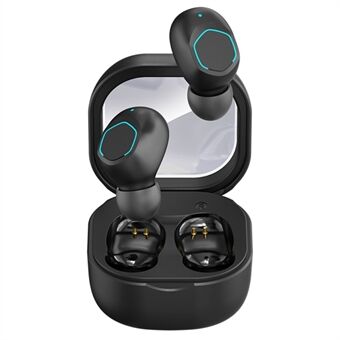 M21 TWS Bluetooth 5.2 Earphones HD Stereo Sound Touch Controlled Headphone Mini Running Sports Headset with 200mAh Charging Case