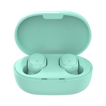 A6S trådløst Bluetooth-hodesett Mini Binaural In-Ear-musikkhodetelefoner Støyreduksjon TWS-ørepropper med ladeveske