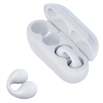 Bluetooth 5.0 Bone Conduction Øretelefon Trådløs Stereo Music Clip Type Sports Headset