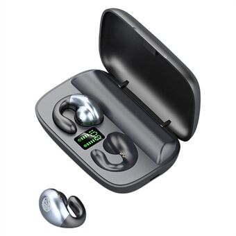 S19 TWS Bluetooth 5.0 Øreklips Øretelefon Touch Control Trådløst HiFi Stereo Music Headset
