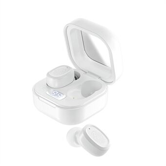 BY18 Digital Display Bluetooth-hodetelefon trådløst hodesett med ladeveske