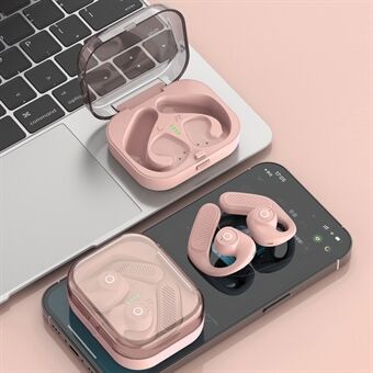 K23 Open Ear Bone Conduction Hodetelefoner Musikk Øretelefoner TWS Wireless Bluetooth 5.3 Ear Clip Earplus