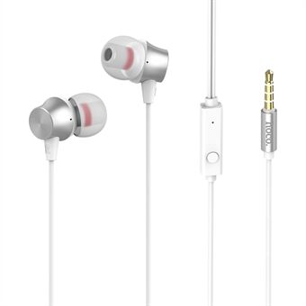 HOCO M51 Proper Sound Universal 3,5 mm In-ear kablede øretelefoner med mikrofon
