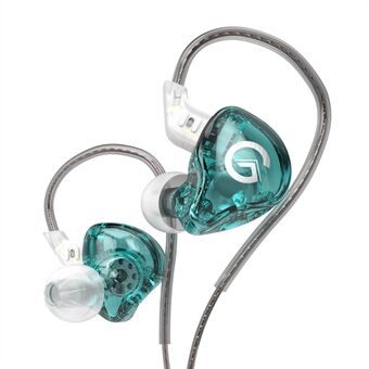 GK G1 [No Mic] Wired In-Ear Headphones Noise Canceling Earphones for Sports Gaming