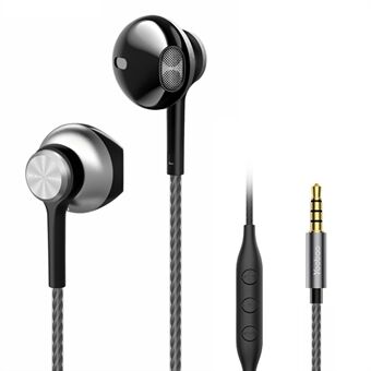 YOOBAO YBL-2 Universal 3,5 mm kablede musikkhodetelefoner semi-i-øret øretelefoner