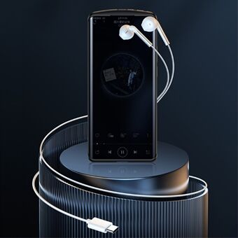 XUNDD XDHE-016 Type-C plugg semi-i-øret kablet hodetelefon for telefon, nettbrett, bærbar musikkhodesett