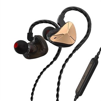 CVJ Demon Wired Gaming Headset 3,5 mm Jack In-Ear Earplus Dynamic Driver Hodetelefoner med mikrofon
