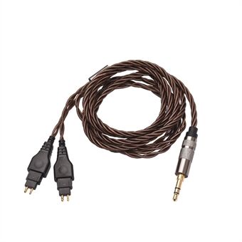 3.5mm Upgrade Audio Replacement Cable for Sennheiser Headphone HD414 HD650 HD600 HD580 HD565 HD545 HD535 HD525 HD265 HD25