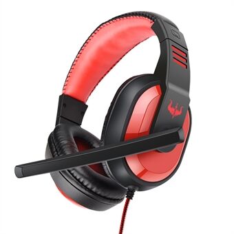 OVLENG OV-P7 Over-Ear Gaming-hodetelefon Stereolyd 3,5 mm kablet PC E-sport No Delay Headset med mikrofon