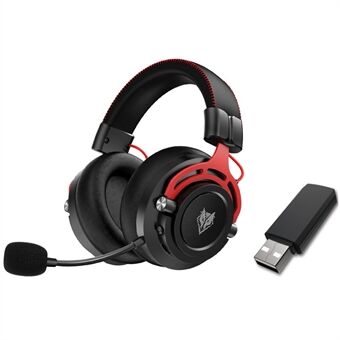 NUBWO G03 2.4G trådløst / kablet spillhodesett for PS5 PS4 PC Bærbar støyreduksjon over ørehodetelefoner med mikrofon
