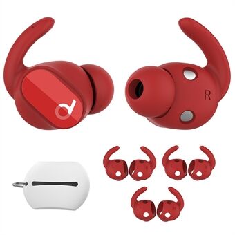 AHASTYLE PT172 3 par ørekrokdeksel Anti-tapt Bluetooth-øretelefontilbehør Kompatibel med Beats Studio Buds