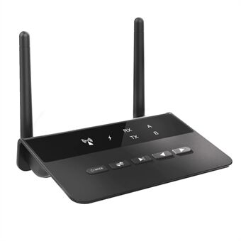 WB2 trådløs mottaker-sender 2 i 1 Bluetooth 5.0-adapter med dobbel antenne for TV-høyttalertelefon, nettbrett