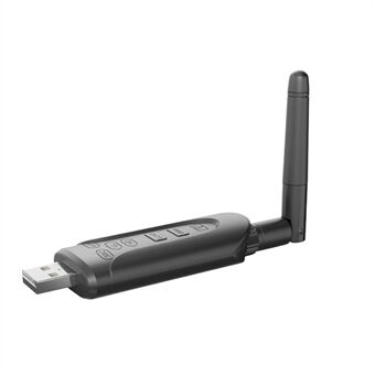 BT-502 USB Bluetooth 5.3 Adapter Trådløs datamaskinlydsender med antenne for høyttalerhodesett