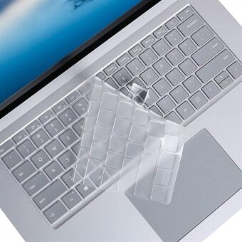 ENKAY HAT Prince Clear Keyboard Cover for Microsoft Surface Laptop 2/3/4/5 13.5, Ultra Thin TPU Keyboard Protector, amerikansk versjon