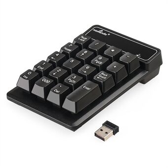 2,4G trådløst mini numerisk tastatur Suspendert mekanisk tastatur 19-tasters Mini Accounting Banking Tastatur