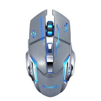 Q13 Rechargeable Wireless Mouse Silent Ergonomic Gaming Mice 6 Keys RGB Backlight for Laptop Computer