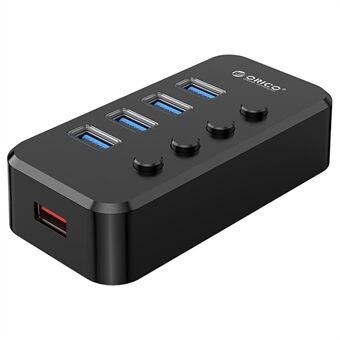 ORICO SWU3-4A USB 3.0 Hub High Speed Data Transfer Rate Equipped with Switch Buttons USB Adapter