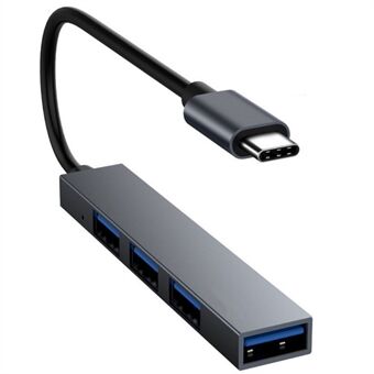 Multifunksjons Type-C til USB 2.0 OTG HUB for bærbar PC-nettbrett med flere enheter, ETC.