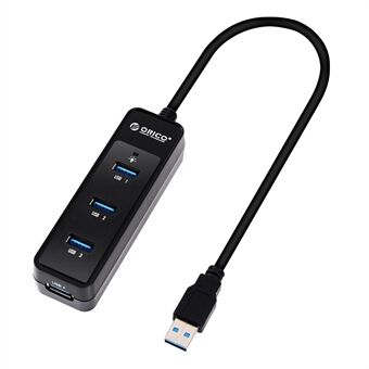 ORICO Super Speed 4-Port USB 3.0 HUB with 8-inch USB 3.0 Cable (W5PH4-U3)