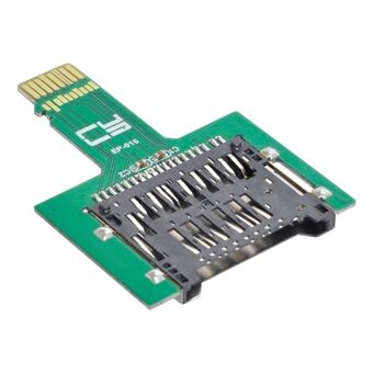 EP-016 TF Hann til Hunn Adapter Extender PCBA SD / SDHC / SDXC UHS-III-kontakt for GPS, ROCK Pi 4 raspberry Pi SCM Development Board