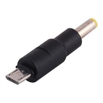 10 stk DC strømplugg 4,8 x 1,7 mm hann-til mikro-USB hann-adapter
