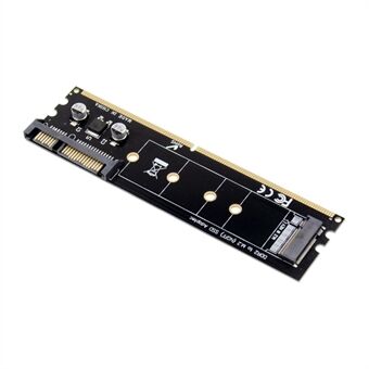 2280 DDR2 til M.2 harddisk NGFF-adapter HDD SSD Solid State-minneutvidelseskort
