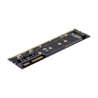 2280 DDR3 til M.2-harddisk NGFF-utvidelseskortadapterkort SSD Solid State-minneutvidelseskort