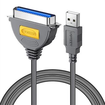 UGREEN 2m USB til DB36 IEEE1284 Centronics parallellskriverkabeladapter