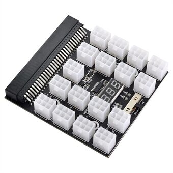 PW-001 12V ATX 17Porter 6Pin Power Supply Breakout Board Adapter Converter for Ethereum ETH BTC Mining Miner