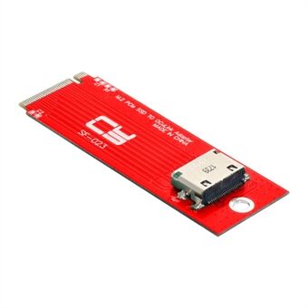 SF-023 PCI-E 3.0 M.2 M-nøkkel til Oculink SFF-8612 SFF-8611 vertsadapter for PCIe Nvme SSD vertskontroller utvidelseskort