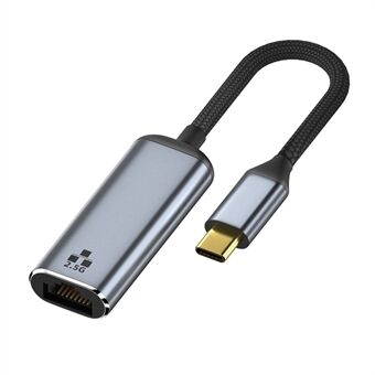 UC-006-GBE USB-C Type-C USB3.1 til 2500Mbps 2.5Gbps GBE Gigabit Ethernet Network LAN-kabeladapter for bærbar PC