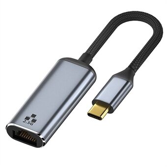 For MacBook 2500 Mbps USB-C Ethernet Adapter Type-C til RJ45 LAN 2,5 Gigabit nettverkskort