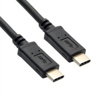 1m USB 3.1 Type-C hann-til-hann-datakabel bærbar nettbretttelefon hurtigladeledning